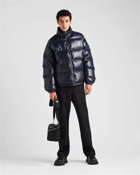 prada jacke fler|Prada down jacket.